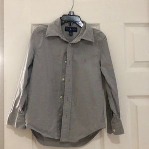Size 5 Ralph Lauren grey/silver shirt